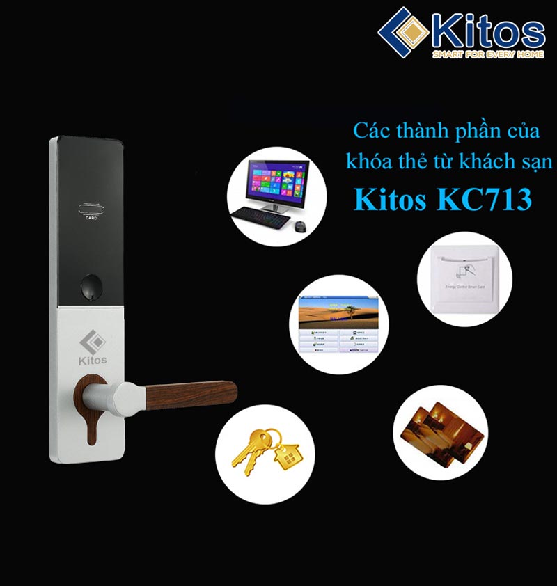 Khóa thẻ từ Kitos KC713