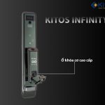 Khoá cửa vân tay Kitos Infinity nhận diện khuôn mặt